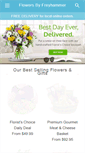 Mobile Screenshot of flowersbyfreyhammer.com